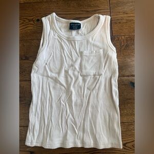 Little Bipsy Ribbed Cream Tank Size 18/24 Month